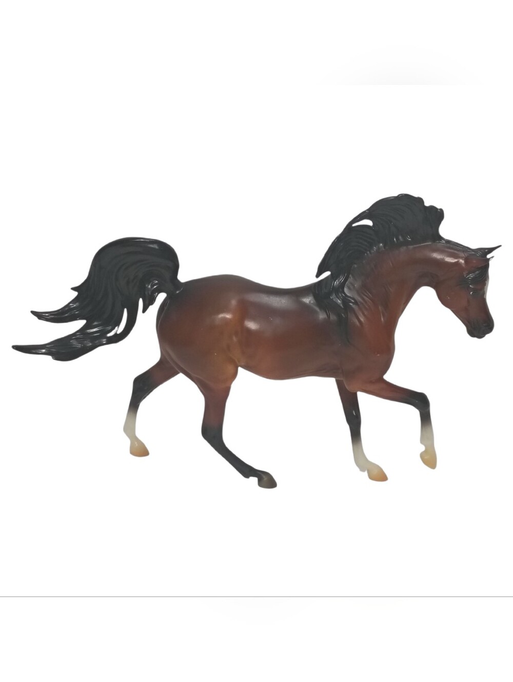 Breyer Freedom Series Mahogany Bay Arabian Model Horse #1056 Malik Mold 1:12